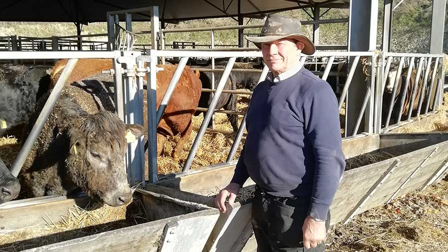 Fraud victim Douglas Ledger on his farm