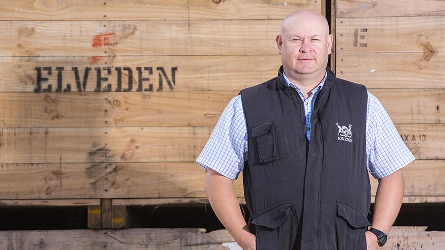 Potato farmer Andrew Francis