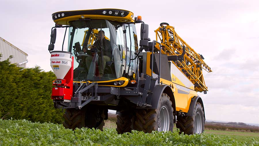 Chafer Interceptor folded booms