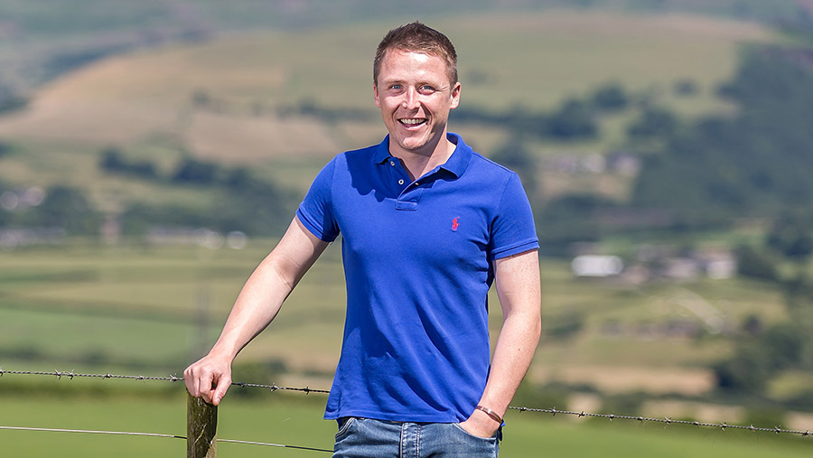 Young Farmer of the Year and FW columnist Jacob Anthony © Richard Stanton