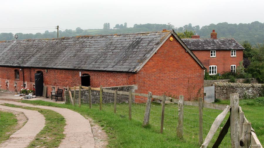 The low-key exterior of an old pig shed houses the delightful Green Cow restaurant.