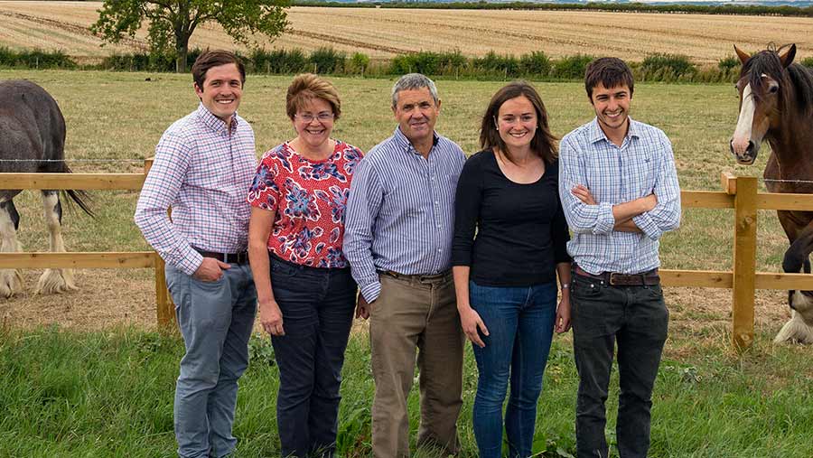 The Ward family, Lincolnshire