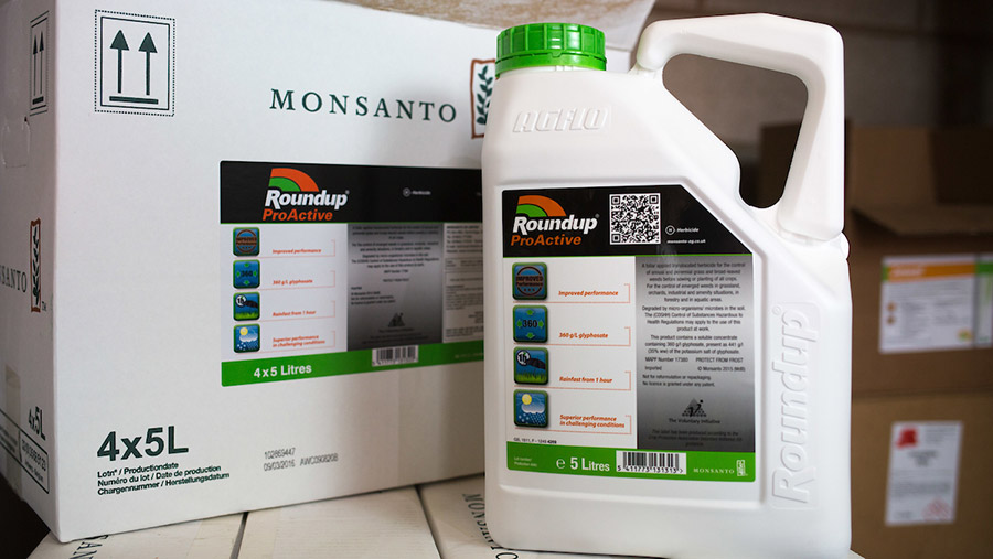 Roundup was originally owned by Monsanto, which was bought by Bayer in June 2018 © Tim Scrivener