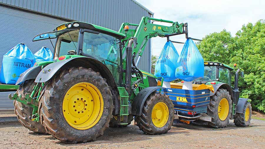 Will Morgans 6210R and H380 loader