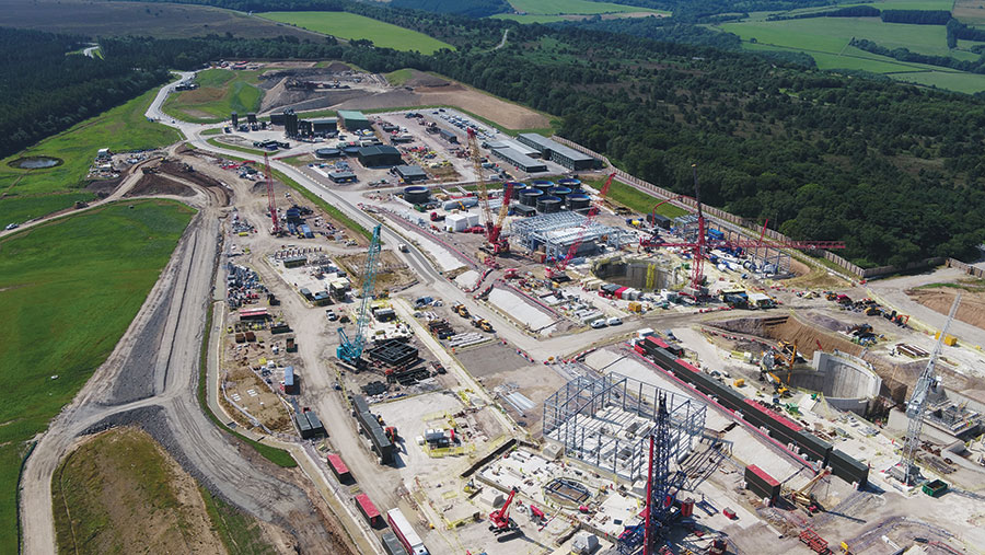 Aerial view of Woodsmith Mine © Sirius Minerals