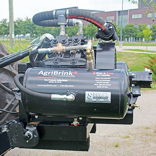 AgriBrink tyre pressure adjustment system