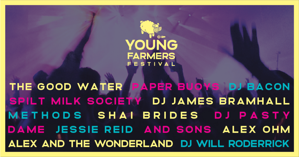 Young Farmers Festival 2020 line up summary