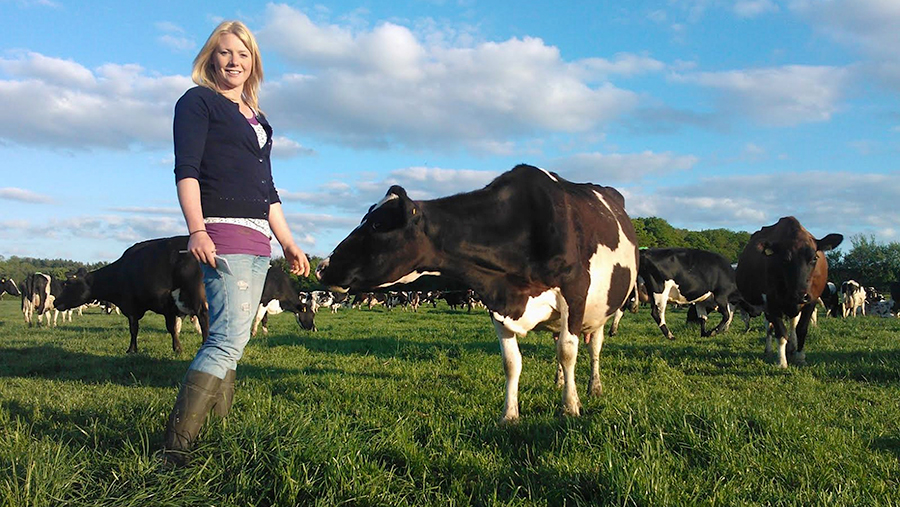 Kate Lywood, 2019 Sussex Young Farmer of the Year