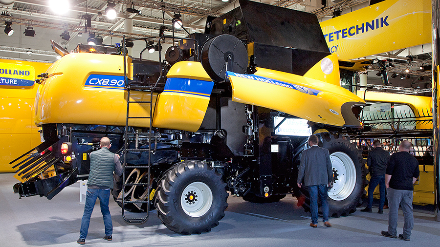 Agritechnica 2019: New Holland CX8.90 gets threshing tweaks - Farmers ...