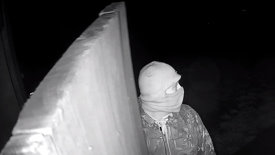 A CCTV image of one of the men