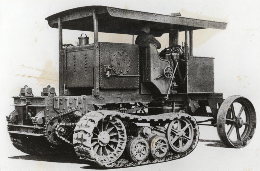 Sentinal tracked steam tractor