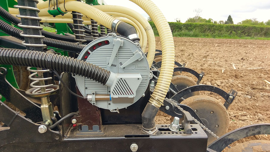 Jonny Leech's precision seeder singulator