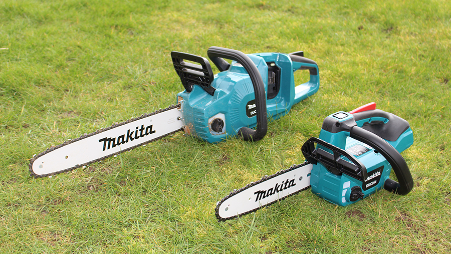 Makita DUC256Z Twin 18v 36v LXT Cordless Lithium Ion Chainsaw 250mm Bare Unit 
