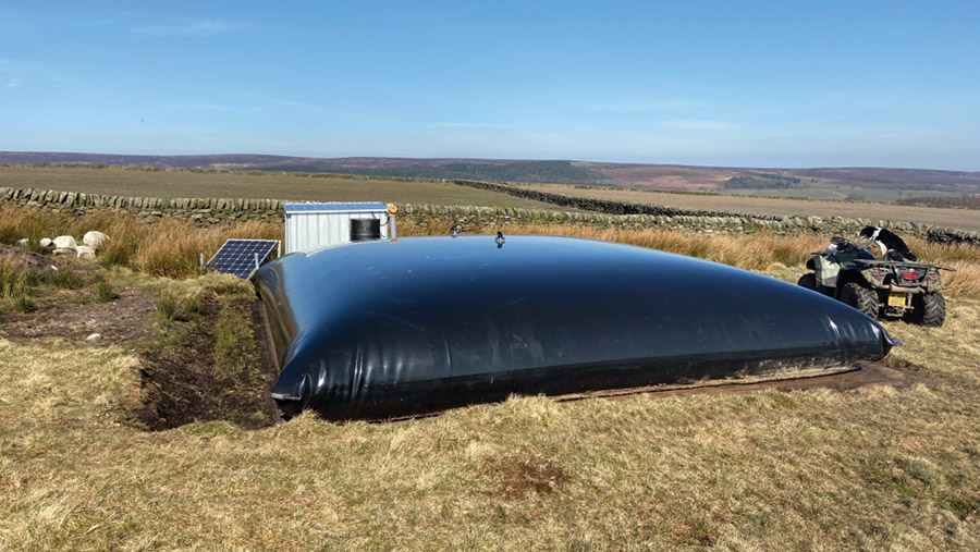 45,000-litre Agrismart bladder tank 