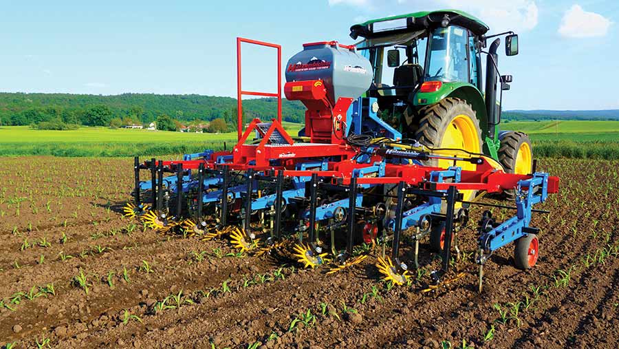 Interrow cultivator