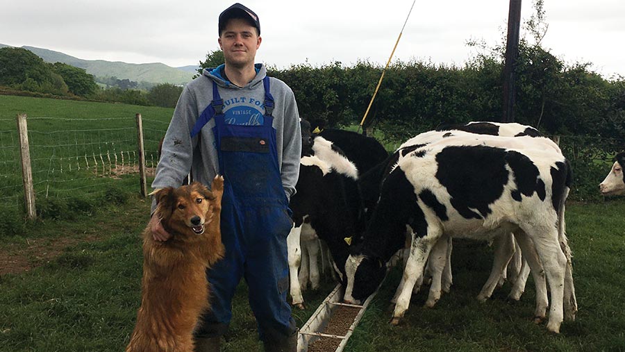 North Wales farmer Adam Jones