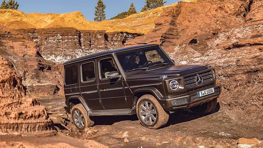 Mercedes G-Class off road