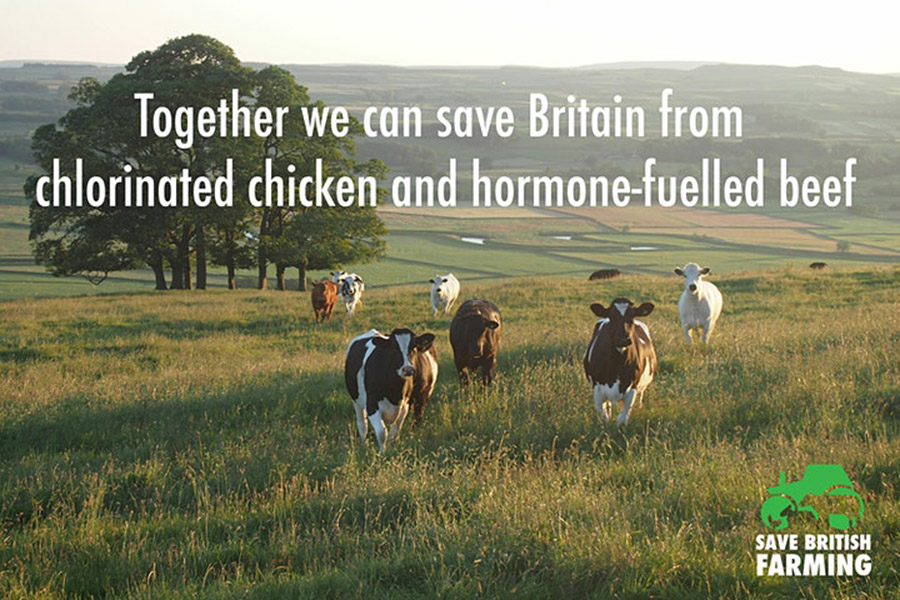 Save British Farming poster