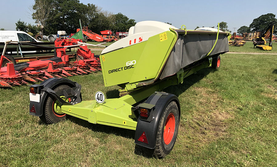 Claas direct-cut header