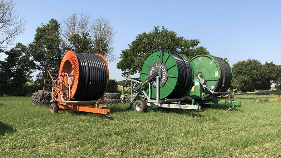 Irrigation reels