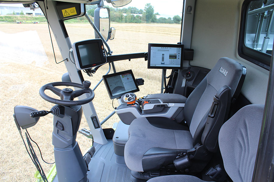 Claas Lexion cab