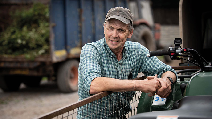 Somerset farmer Richard Willcox, who suffered a theft of an ATV © NFU