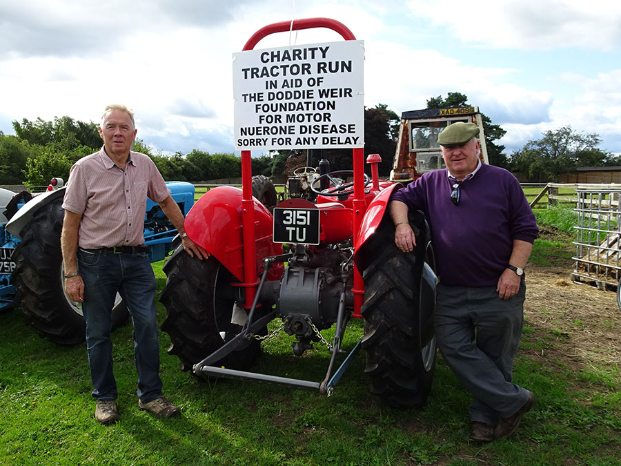 Nantwich Agricultural Society vice-chairman Geoff Callwood and deputy chairman Nigel Burrows