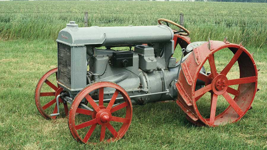 Modern picture of a restored Fordson tractor