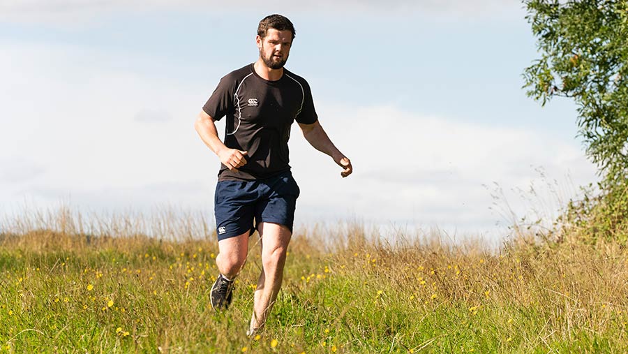 Britain's Fittest Farmer 2020 Isaac Francis © MAG/Tom Askew-Miller