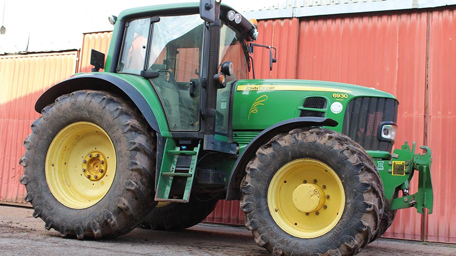 John Deere 6930 tractor
