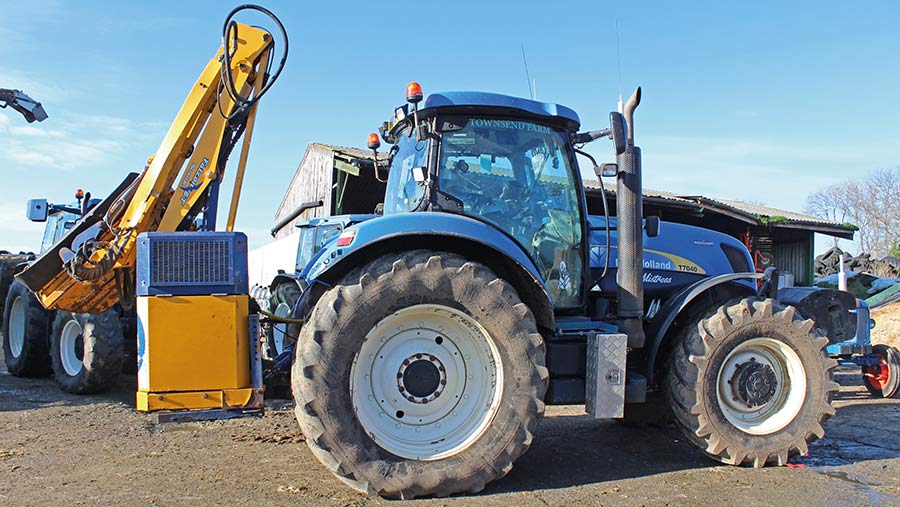 New Holland T7040 tractor