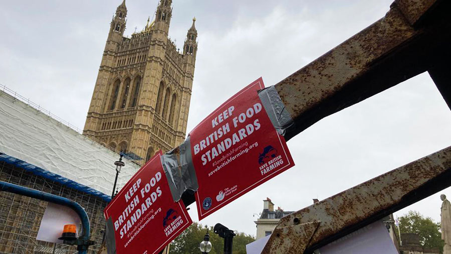 Save British Farming protest 12 October 2020 © MAG/Ed Henderson