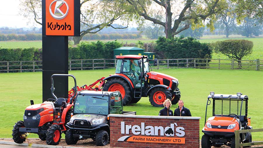 Irelands Farm Machinery aerial