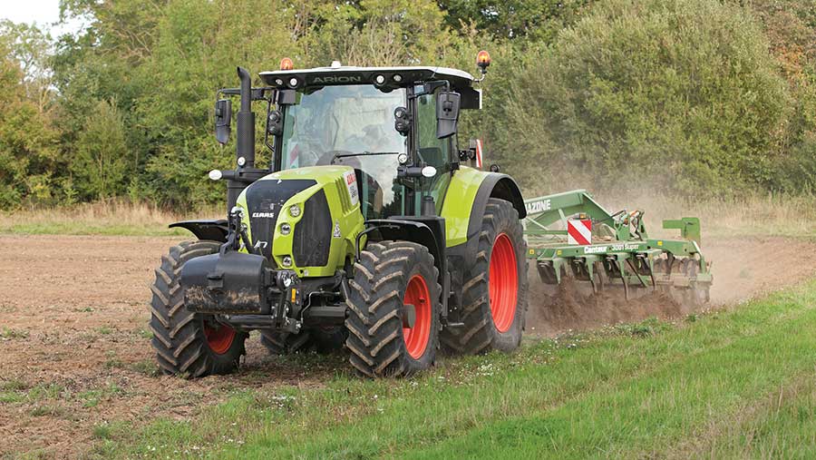 Claas tractor