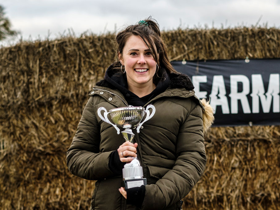 Winner of Britain's Fittest Farmer 2020 Emma Ashley © Colin Miller/MAG