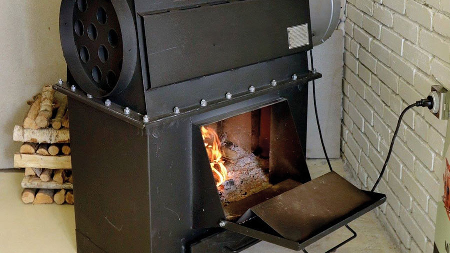 8Kw sawdust-wood shavings-wood burning-workshop stove