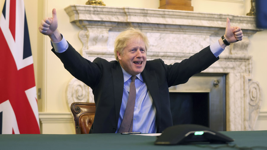 Boris Johnson © Xinhua/Shutterstock