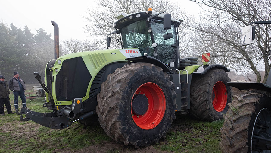 Claas Xerion tractor