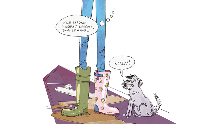 Odd boots cartoon