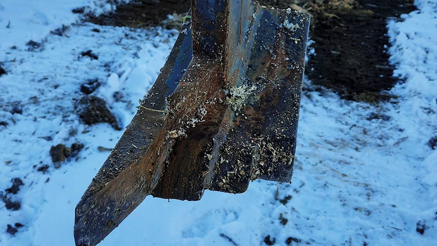  'Big Foot' stump shaver 