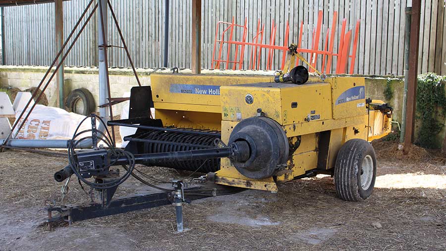 New Holland square baler