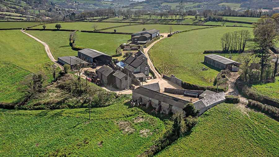 Cleave Farm, near Honiton in Devon