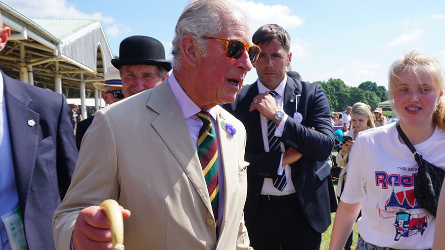 Prince Charles at the Great Yorkshire Show this week © MAG/Lizzie McLaughlin
