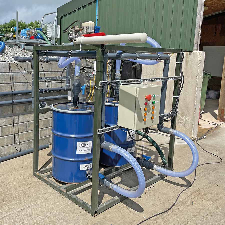 Gas filtration system
