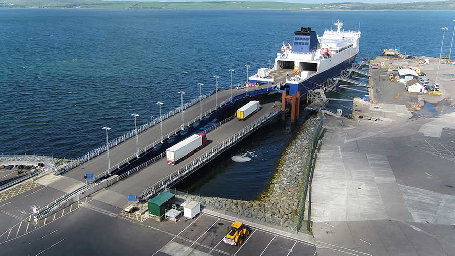 Cairnryan port