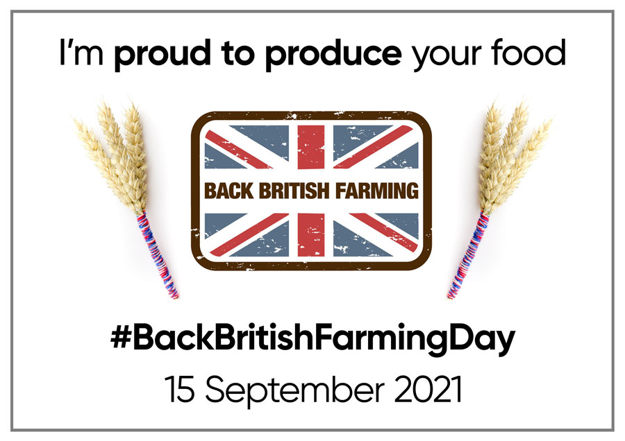 Back British Farming Day poster