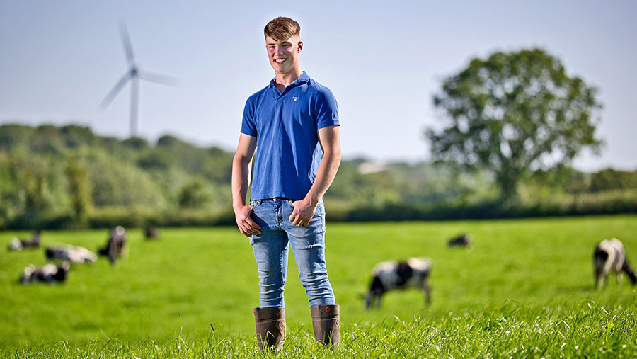 Dafydd Edwards, Farmers Weekly Awards 2021 Young Farmer of the Year finalist