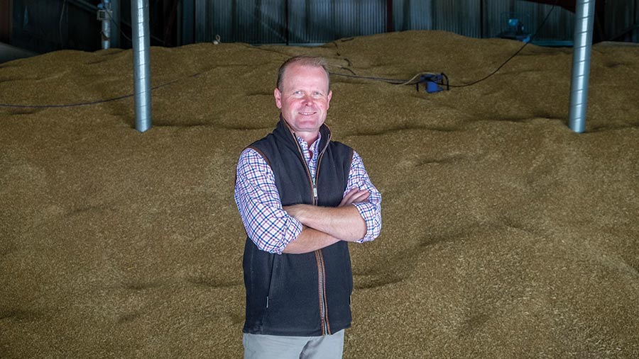 Edward Vipond, Farmers Weekly Awards 2021 Farm Manager of the Year © Jason Bye