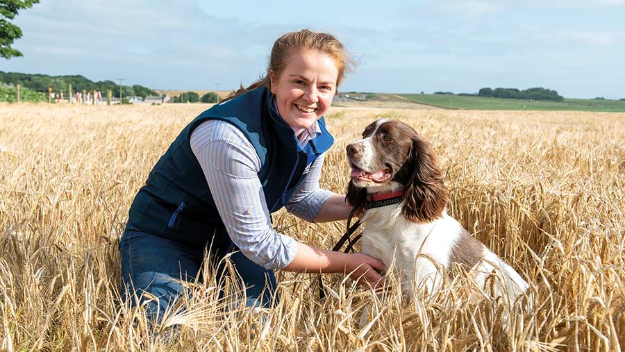 Harriet Ross, Farmers Weekly Awards 2021 Young Farmer of the Year © Angus Findlay