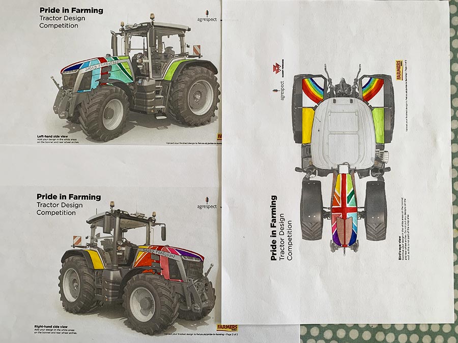 The Watt family's tractor designs